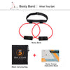 Fitness Women Booty Butt Band Resistance Bands Adjustable Waist Belt Pedal Exerciser