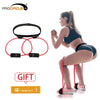 Fitness Women Booty Butt Band Resistance Bands Adjustable Waist Belt Pedal Exerciser