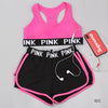 2 Piece Gym Set Women Yog Workout Clothes